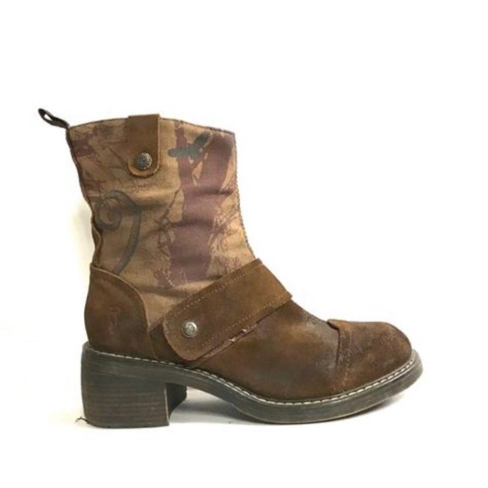 London Underground Suede Leather Boots